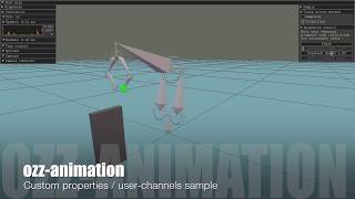 Custom property / user channel sample