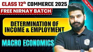 Determination of Income and Employment : One Shot