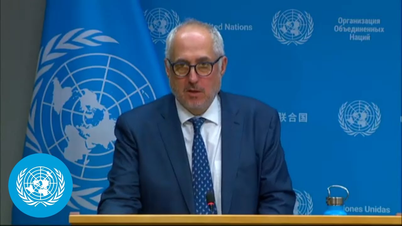 Artificial Intelligence, Palestine, Sudan & other topics - Daily Press Briefing | United Nations