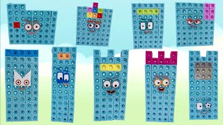 Let's Build Numberblocks Mathlinks Cubes 51-59 with Amazing Faces | 2026 New Numberblocks Toys