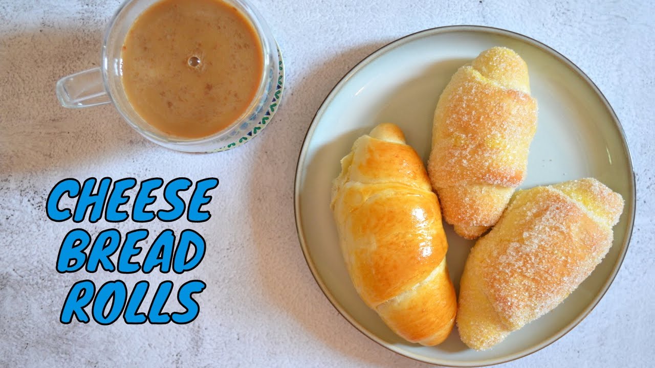 HOW TO MAKE FILIPINO CHEESE BREAD ROLLS (RECIPE 83) SWEET AND CHEESY BREAD ROLLS YouTube