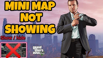 GTA 5 MINI MAP NOT SHOWING | HOW TO HIDE MINI MAP  IN GTA 5 #gta5