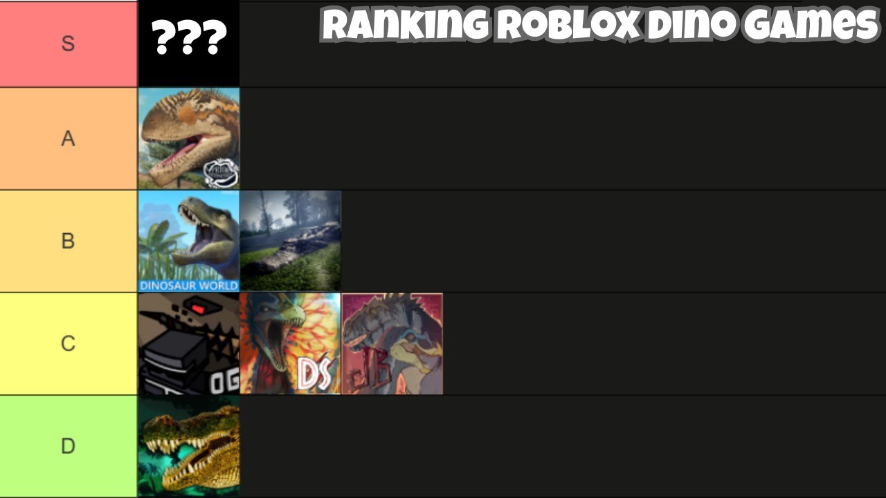 Список уровней КАЖДОЙ ИГРЫ ROBLOX С ДИНОЗАВРАМИ