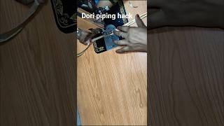 डोरी से पाइपिंग बनाना सीखे||dori piping hack #youtubeshorts #trending #shortsfeed #ytshorts #shorts