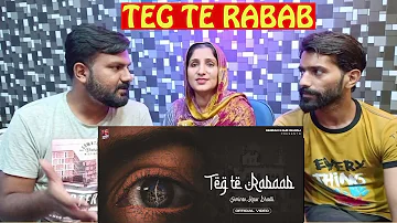 Reaction on Teg Te Rabaab (Official Video) Simiran Kaur Dhadli