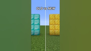 OLD VS NEW Minecraft Nostalgia #minecraft