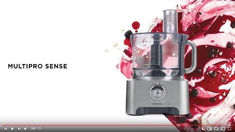 Multipro Sense FPM810 Food Processor Hero Film