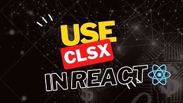how to use clsx in react with tailwind and typescript