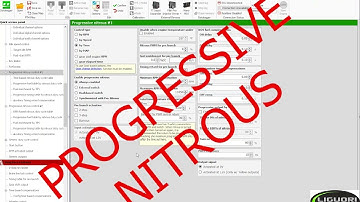 Progressive nitrous control with FuelTech