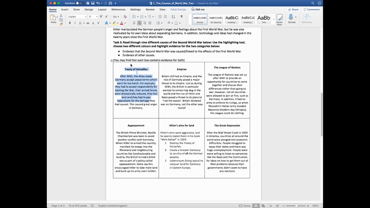 Y8 History Homelearning Week 10 YouTube
