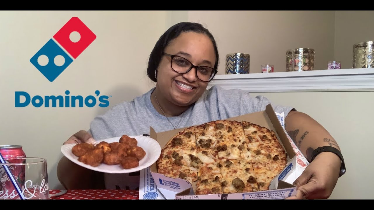 Domino s Pizza And Buffalo Bites Story Time YouTube Domino s Pizza And Buffalo Bites Story Time YouTube