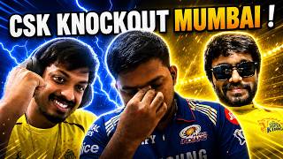 DID CSK KNOCKOUT MUMBAI INDIANS??!! |  CSK vs MI | IPL MATCH REACTION