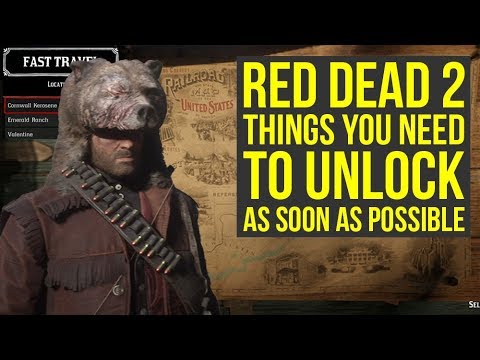 Red Dead Redemption 2 Tips THINGS YOU NEED TO UNLOCK As Soon As Possible (RDR2 Tips And Tricks)