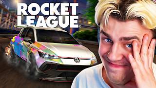 ERSTES MAL 1VS1! Papaplatte spielt Rocket League Season 24