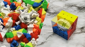 How to assemble a 4x4 Speedcube! Full tutorial
