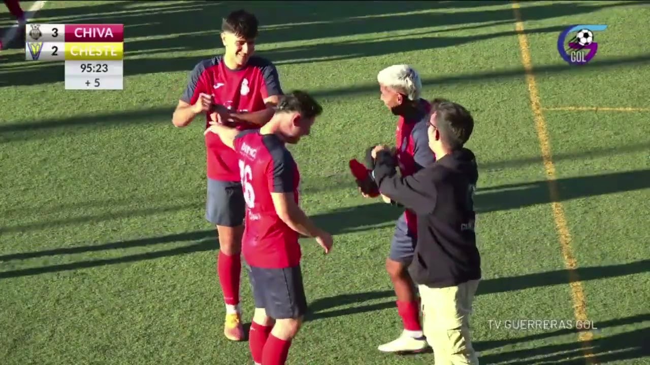 ENTREVISTAS 2 FFCV CF Chiva 3-2 CD Cheste
