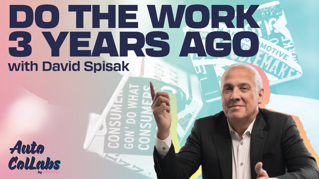 Do The Work 3 Years Ago with David Spisak | Auto Collabs - YouTube