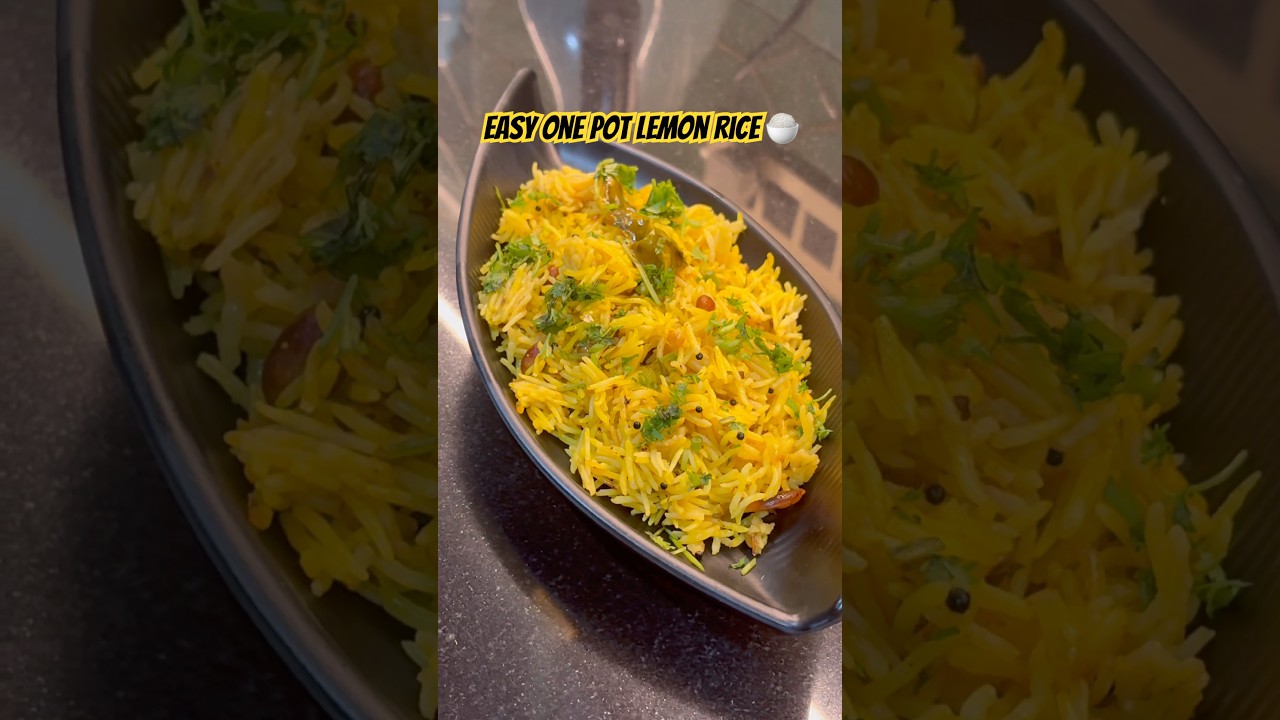 Kal Raat Bana — рис с лимоном в одной кастрюле | Легко, быстро и очень вкусно 🍋 