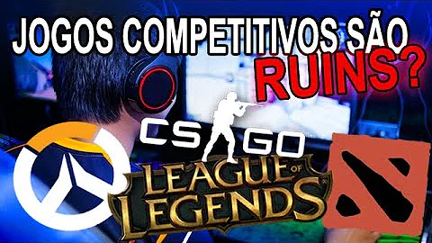 O que deve ser evitado no jogo competitivo?
