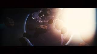 Earth In Asteroid Belt VFX Animation