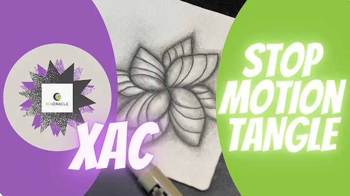Stop Motion Zentangle Art Drawing of XAC (Susan Ye...