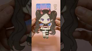 Jennie, Black Pink Paper DIY제니블랙핑크 코디북놀이 블라인드백#jennie #black…