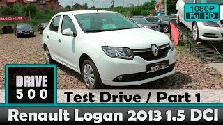 Renault Logan 2013 1.5 DCI 103.000 Пробега, Обзор и тест драйв!