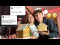 Answering Juicy Questions While Making Gingerbread Houses! ft GiaNina Paolantonio (vlogmas day 5)