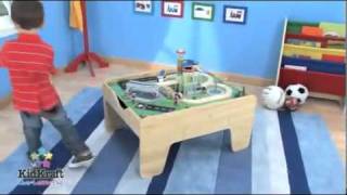 Kid Kraft 2-in-1 Activity Table in Natural