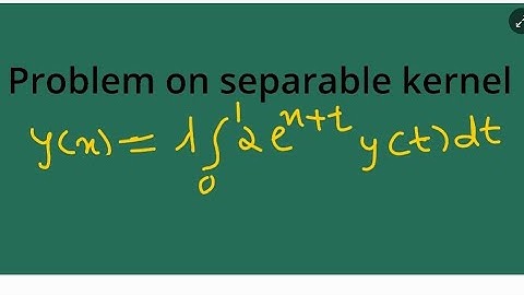 Example on separable kernel | part3