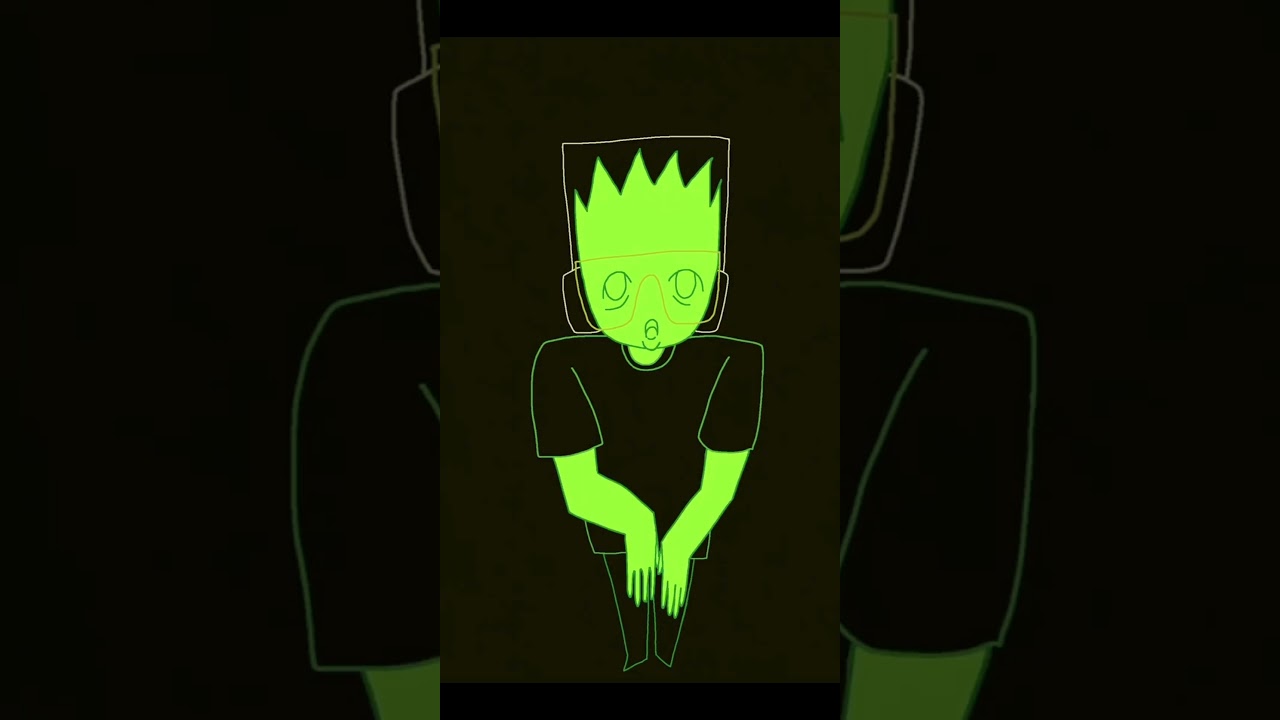 Спидпейнт персонажика бести, который я сделала на ещё майских праздниках 