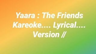 Yaara Kareoke Lyrical || Mamta Sharma || Manjul Khattar || Arishta Khan || Ajaz Ahmed || By NTJ ||