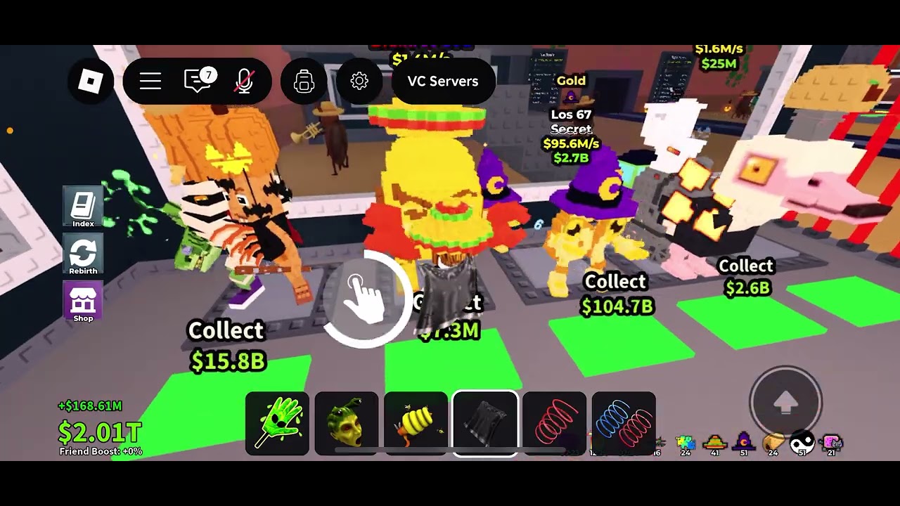 Me getting la spooky grande w taco mutation (steal a brainrot)