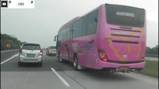 bareng bus konvoi | trip Rest area Pabrik gula Brebes-Subang Cipali part 4