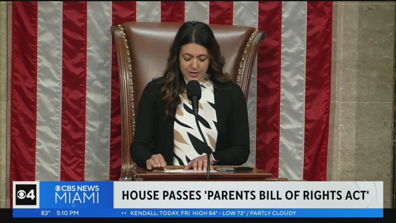 House Republicans pass "parents bill of rights act" - YouTube