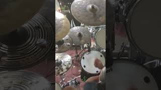 Improv clip, longer version up, also in stereo. #shorts,#drums,#meinlcymbals, #cympad, #tama