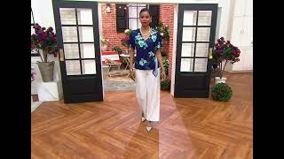 QVC model Katia looking good in pants 871