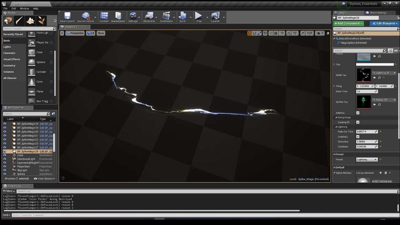 VFX Essentials : Spline Magic - Demo