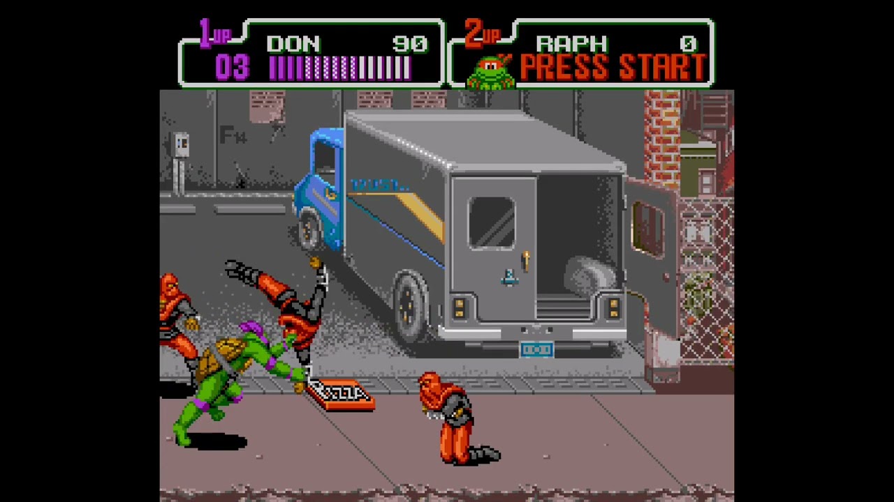 Tmnt hyper heist megadrive Europe let's play @cednationalbrut