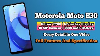 Motorola Moto E30 All Details And Price in India | Moto e30 Full Features And Specification