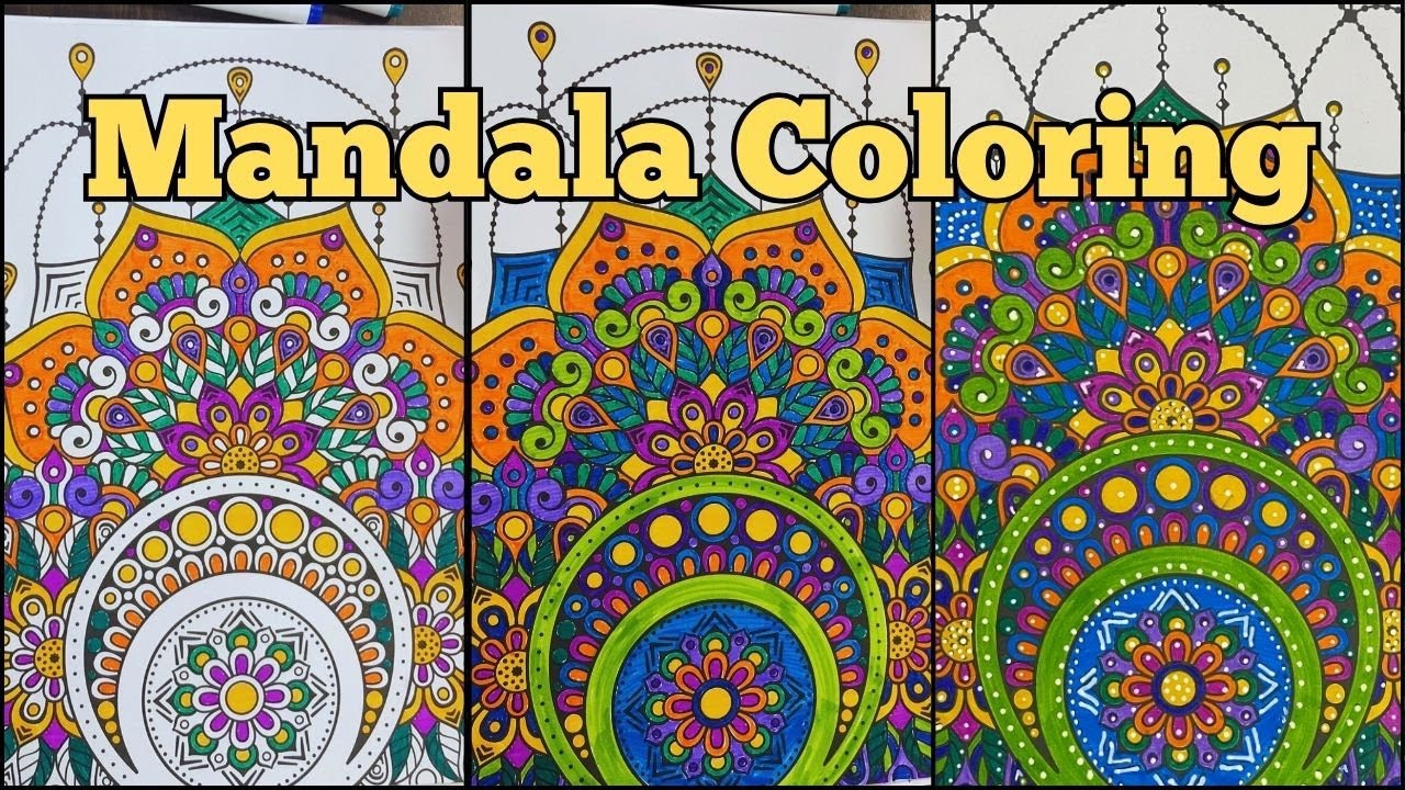Mandala Coloring | Peaceful Art for Relaxation and Focus