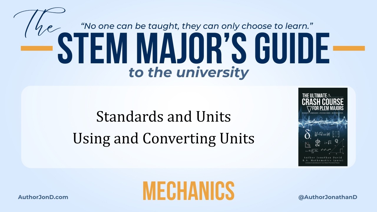 Physics - Mechanics - Standards and UnitsSection Using and Converting Units - Live Problem Sessions