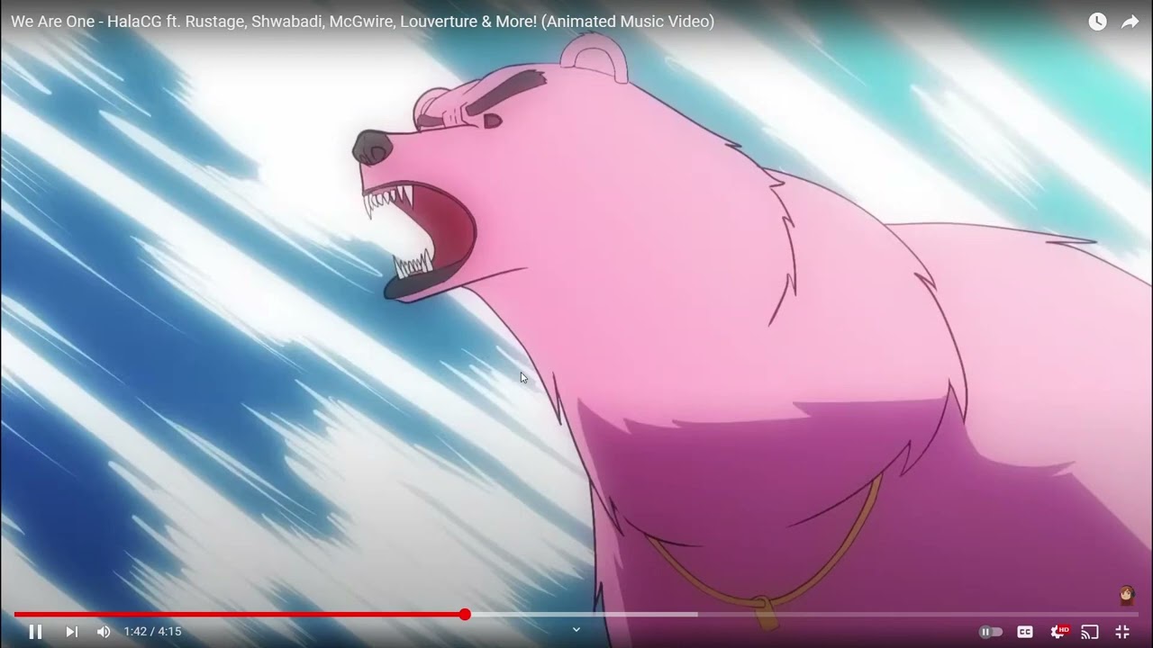 We Are One - HalaCG ft. Rustage, Shwabadi, McGwire, Louverture! (Animated Music Video) } Reaction