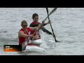 Aimee Fisher and Jakub Thordsen win mixed K1 5000m relay / 2026 Super Cup Hangzhou China