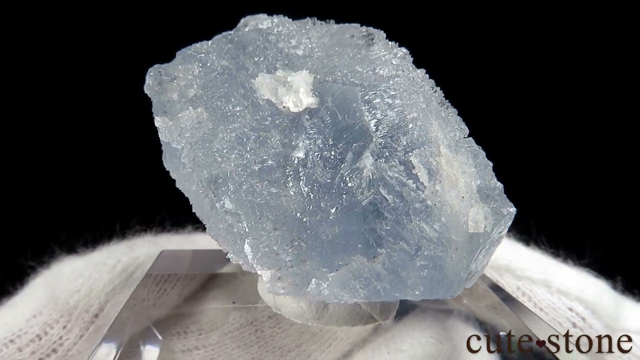 メキシコ Dinamita産 セレスタイト（エッチング）の原石 No.3 - cute