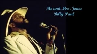 Video thumbnail of "Me And Mrs. Jones (Yo Y La Señora Jones) - Billy Paul (Lyrics - Letra)"