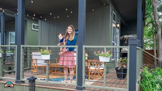 Her 400 Sq. Ft. Tiny House Long Term Rental - Try it Before you Buy it