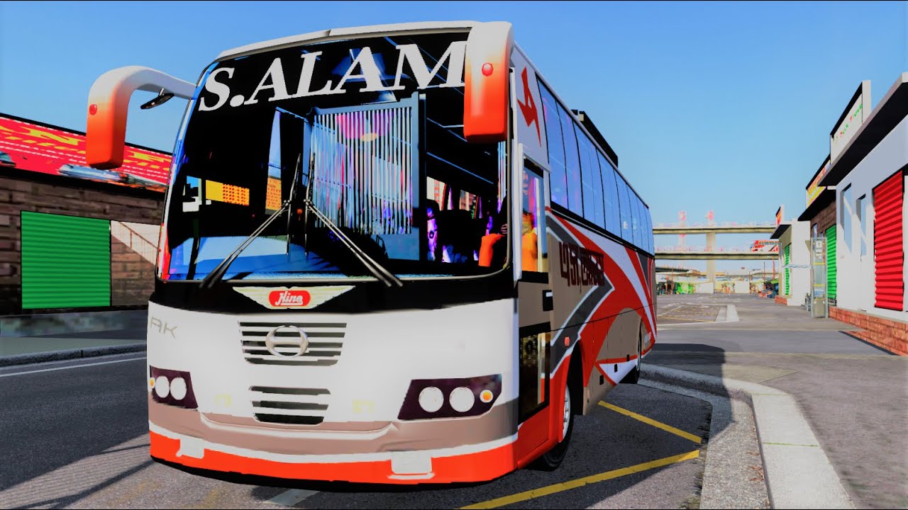 ETS 2 DHAKA-FENI-HATHAZARI-CHITTAGONG S Alom Hino 1J Super Plus Jurney