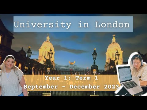 University in London (as an american): September-December 2023 Vlog