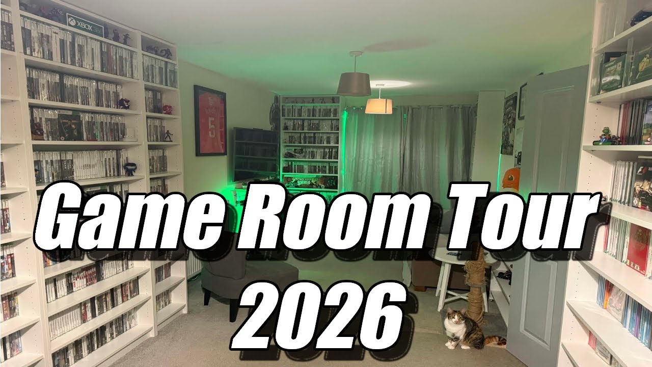 🎮 Video Game Room Tour 2026 | My Ultimate Retro & Modern Gaming Setup!